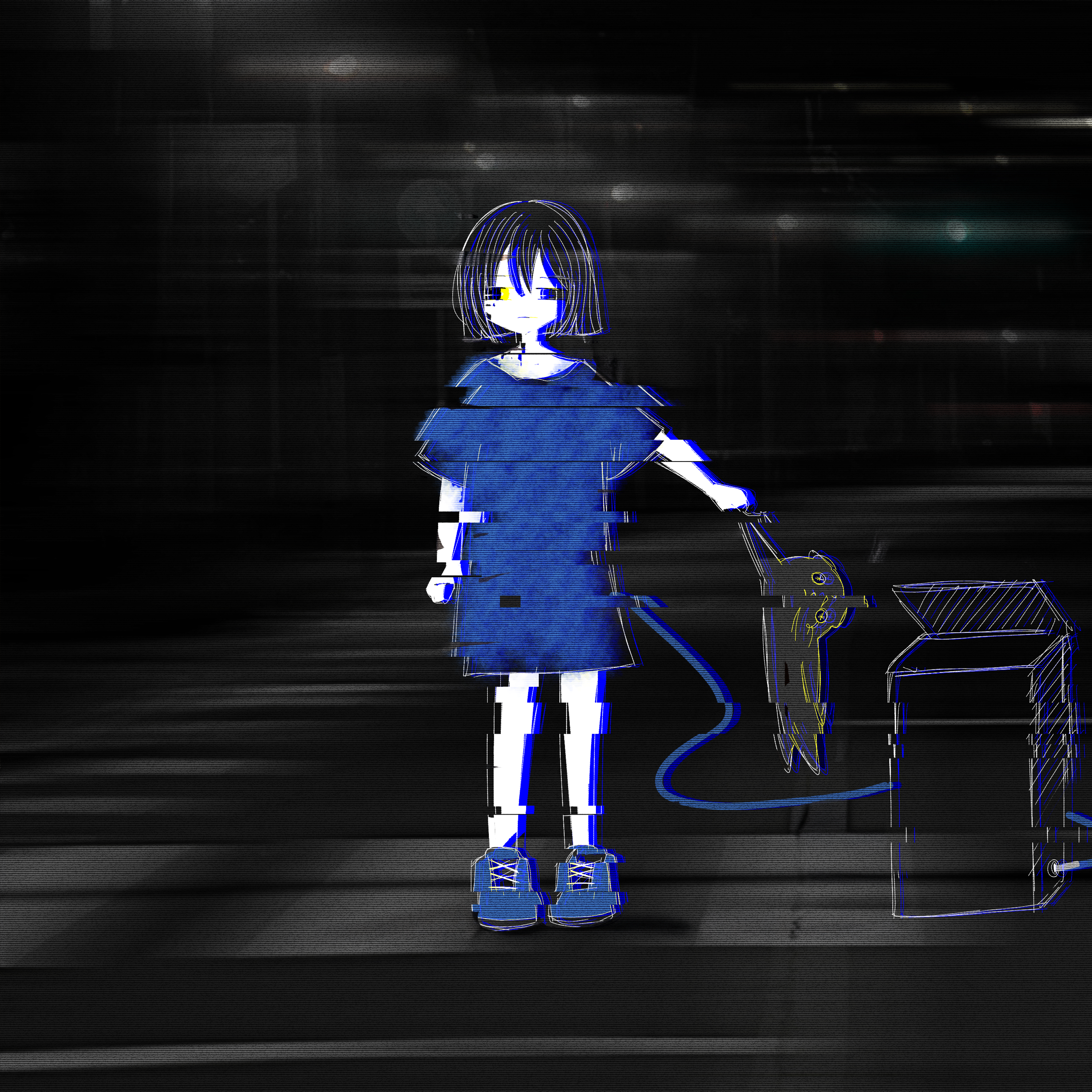 眠れないぼくらは夜を泳ぐ cover